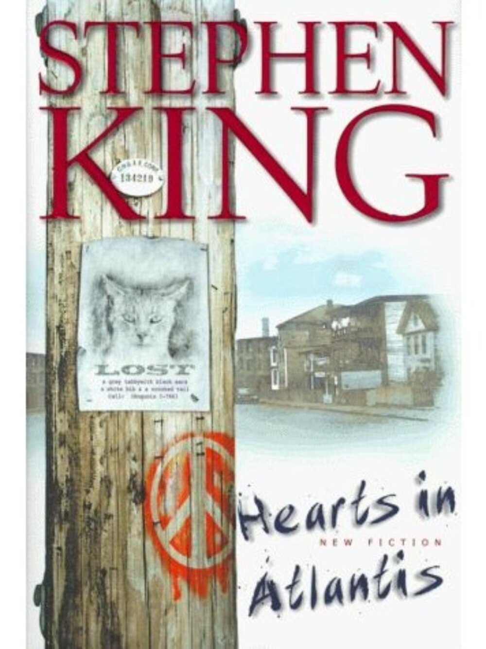 Stephen King Hearts In Atlantis Hardcover Book Scribner 1999 First Edition DC